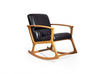 Modern rocking chairs black color perfect furniture for living room new